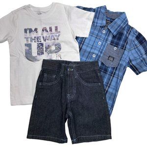 Parish Nation I'm All the Way Up 3PC Short Set (4/S)